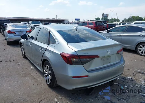 2025 Honda Civic Lx from USA, damaged, VIN 2HGFE2F26SH546236